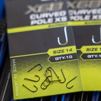 Matrix X6B Curved Pole XS Barbed Spade End Hooks